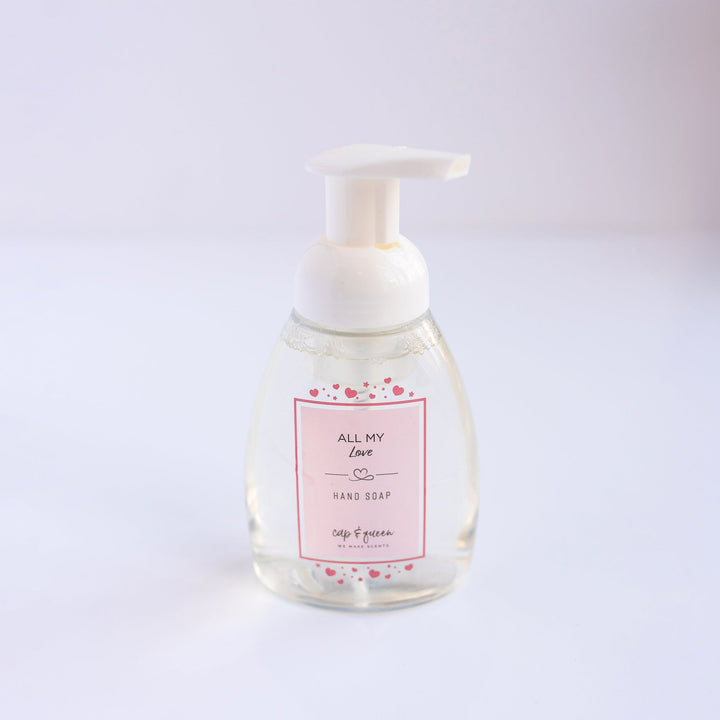 All My Love Foaming Hand Soap - Scent Changes Monthly - CapandQueen