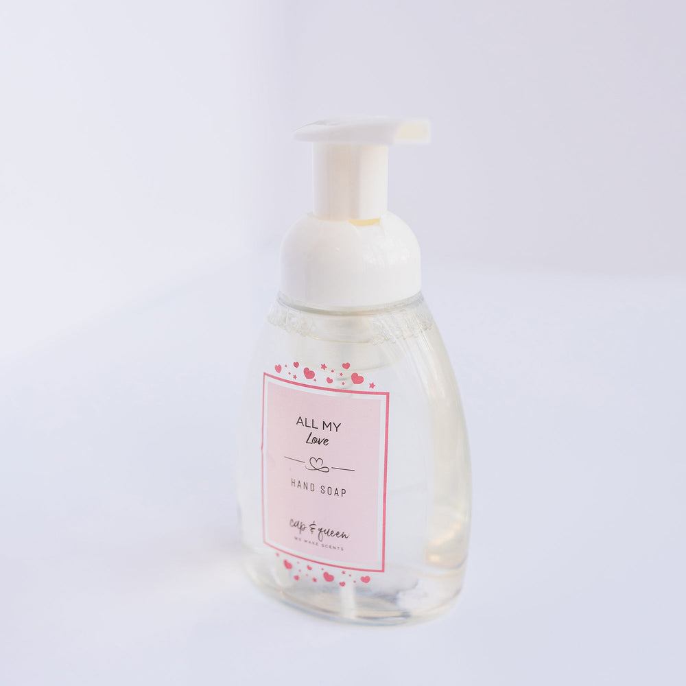 All My Love Foaming Hand Soap - Scent Changes Monthly - CapandQueen