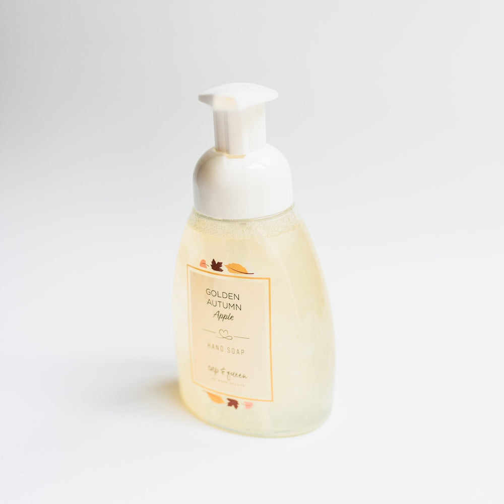 Golden Autumn Apple Foaming Hand Soap - Scent Changes Monthly - CapandQueen