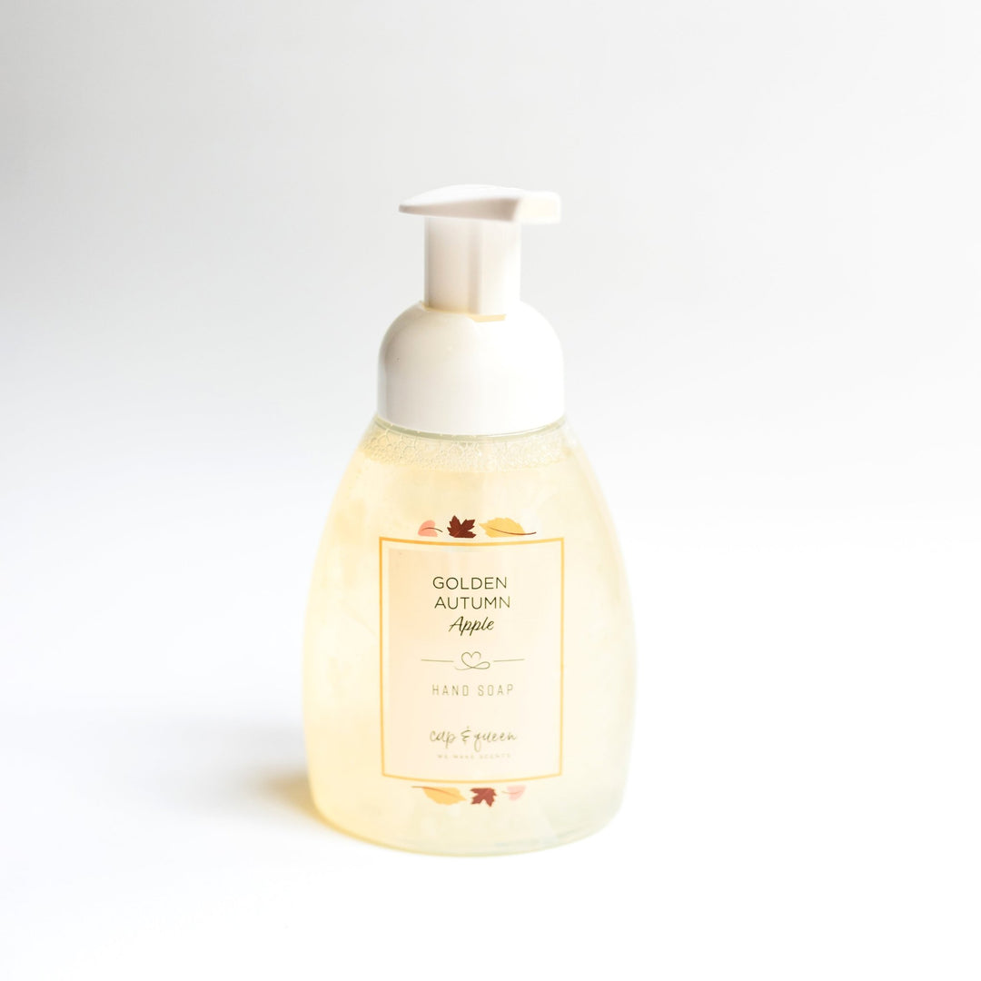Golden Autumn Apple Foaming Hand Soap - Scent Changes Monthly - CapandQueen