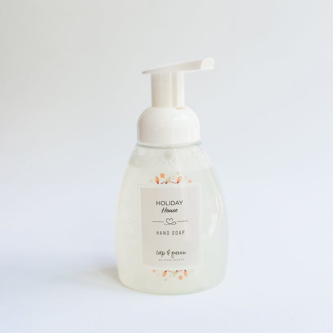 Holiday House Foaming Hand Soap - Scent Changes Monthly - CapandQueen
