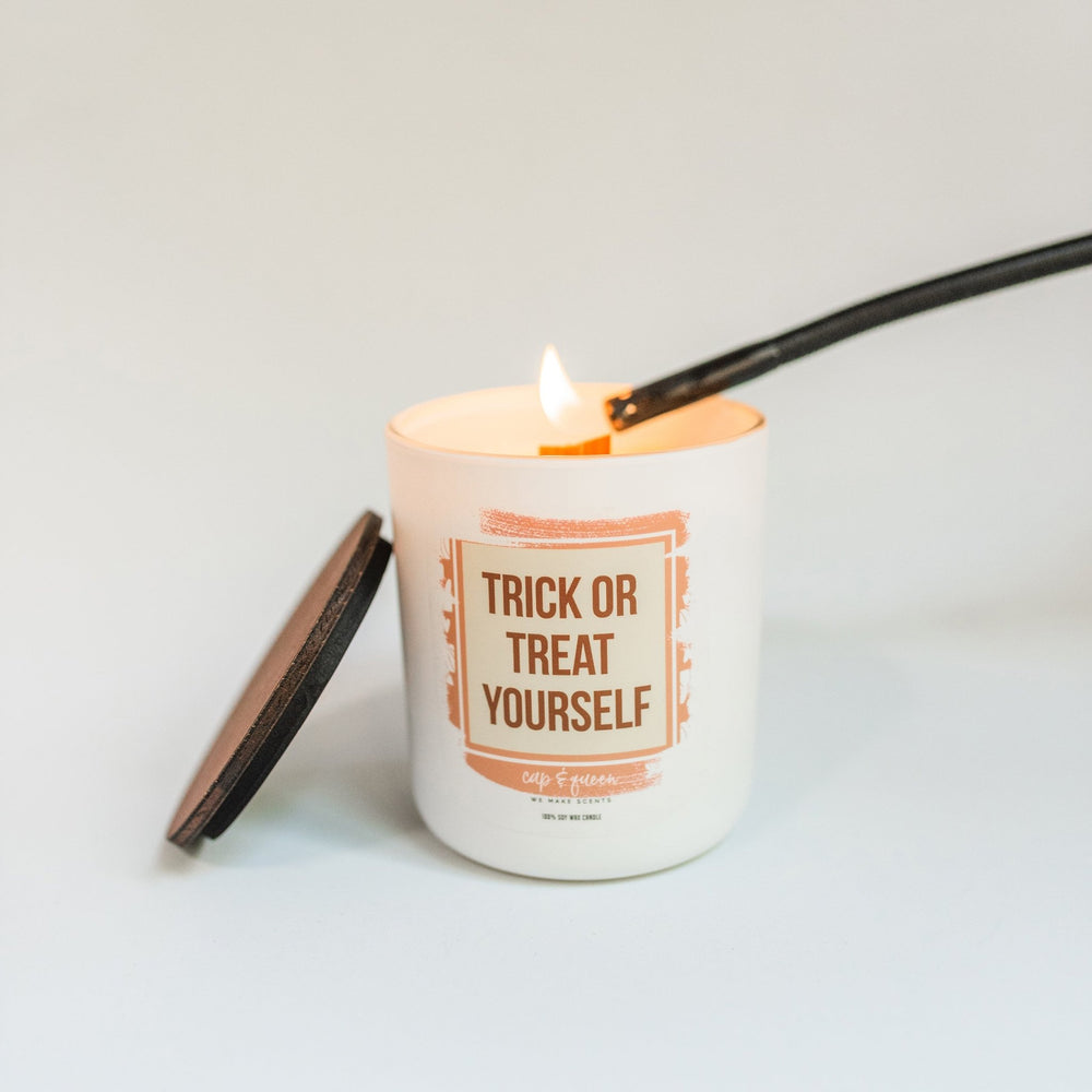 Pure Pumpkin Candle - Scent Changes Monthly - CapandQueen