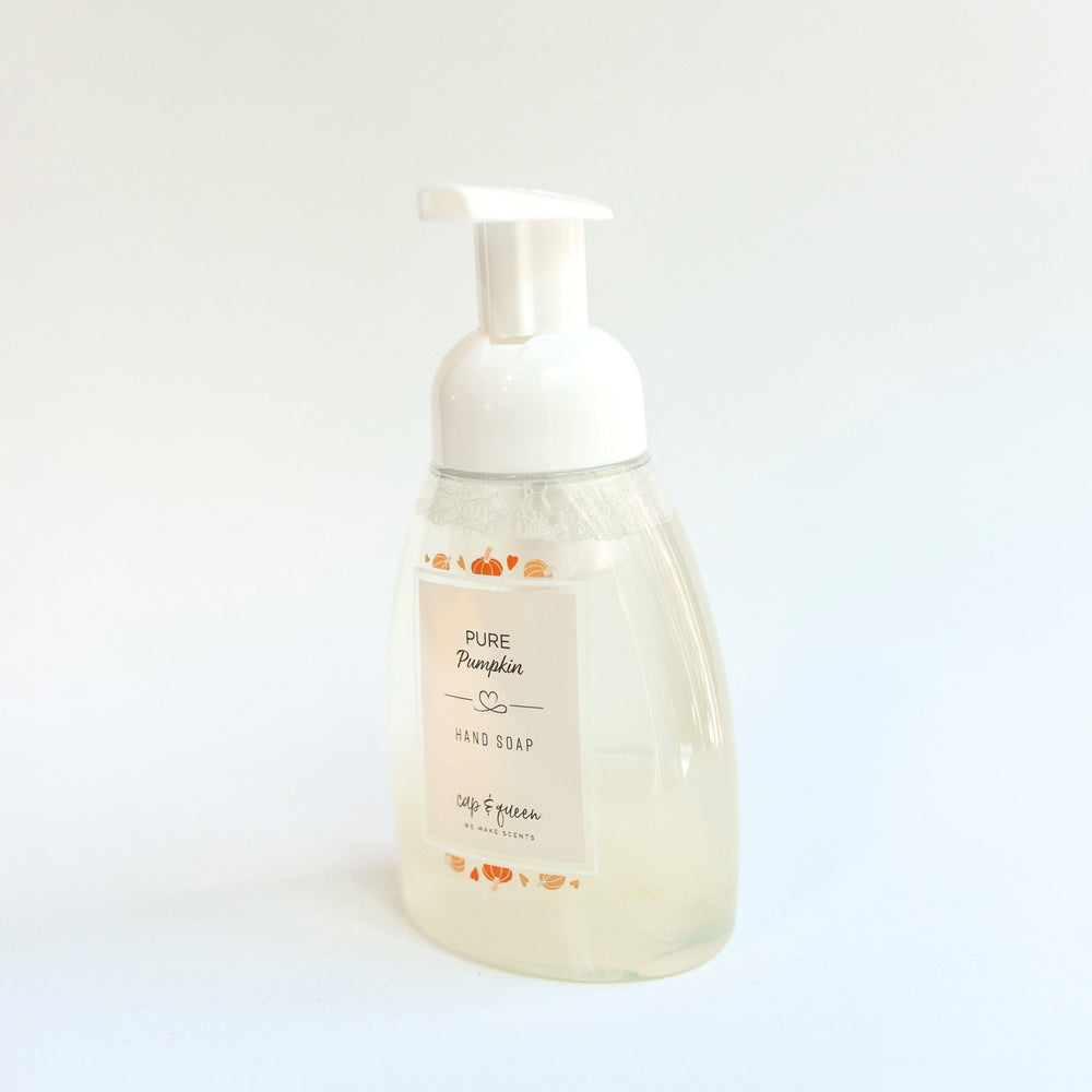 Pure Pumpkin Foaming Hand Soap - Scent Changes Monthly - CapandQueen