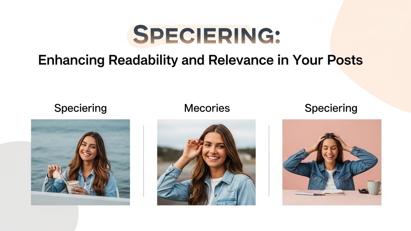 Speciering: Enhancing Readability and Relevance in Your Posts