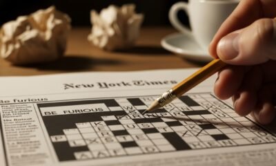 Be furious nyt crossword: Crossword Puzzle Challenge