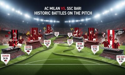 Ac milan vs ssc bari timeline: Historic Battles on the Pitch