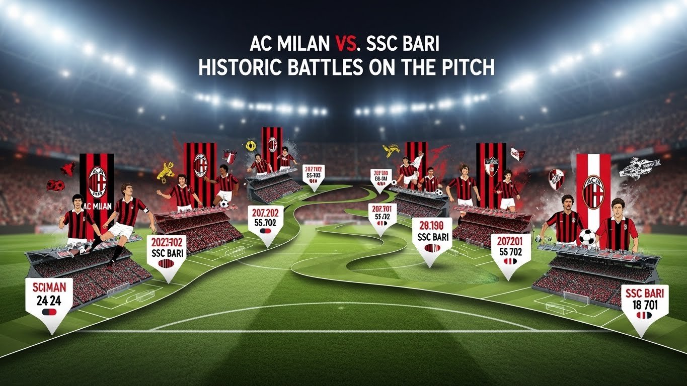 Ac milan vs ssc bari timeline: Historic Battles on the Pitch