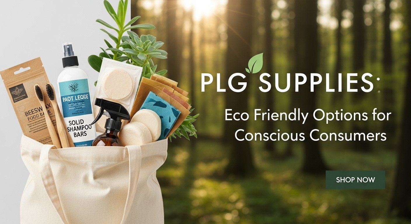 PLG Supplies: Eco Friendly Options for Conscious Consumers