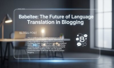 Babeltee: The Future of Language Translation in Blogging